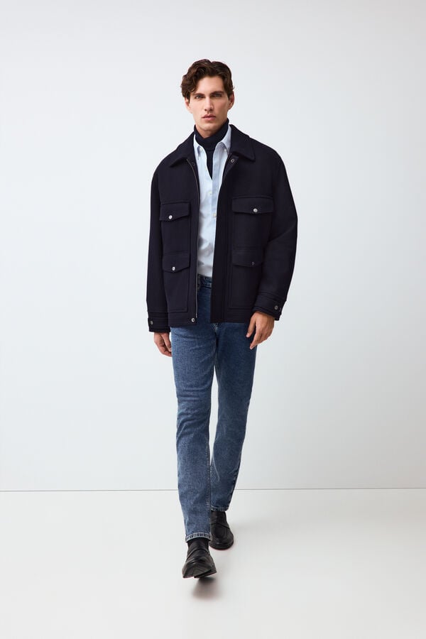 Pedro del Hierro Slim fit jeans Blue