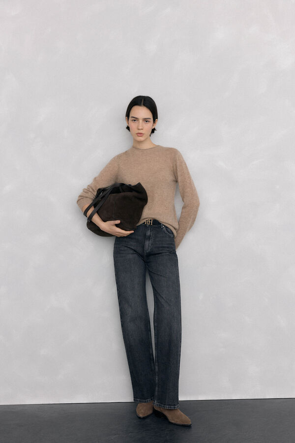 Pedro del Hierro Jersey cashmere Beige