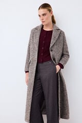 Pedro del Hierro Long coat Grey