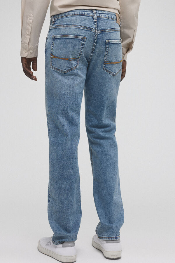 Pedro del Hierro Regular fit Premium Flex lightweight jeans Blue