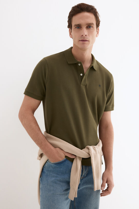 Polo básico piqué