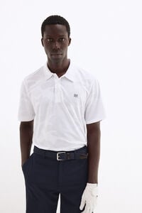 Pedro del Hierro Jacquard golf polo shirt