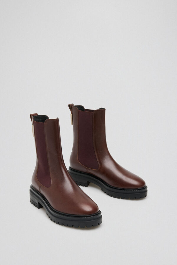 Pedro del Hierro Bordeaux track boot Purple