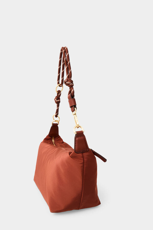 Pedro del Hierro Nylon crossbody bag Orange