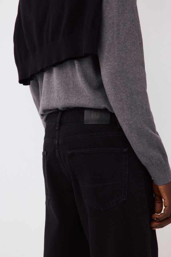 Pedro del Hierro Tapered fit jeans Black