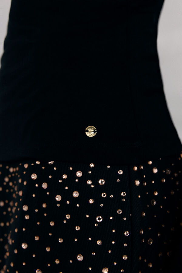 Pedro del Hierro Asymmetrical T-shirt Black