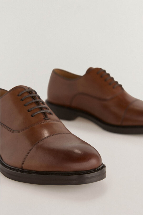 Pedro del Hierro Zapato vestir liso Marr&oacute;n