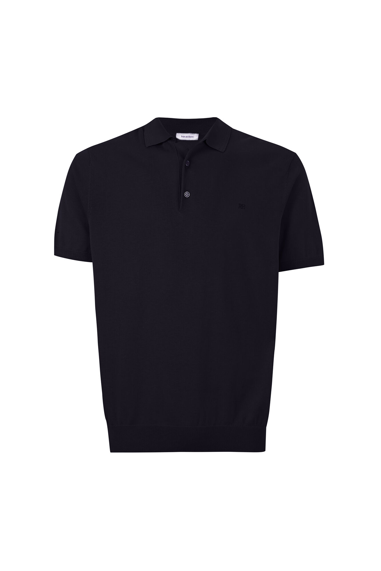 Pedro del Hierro Cotton premium knit polo shirt