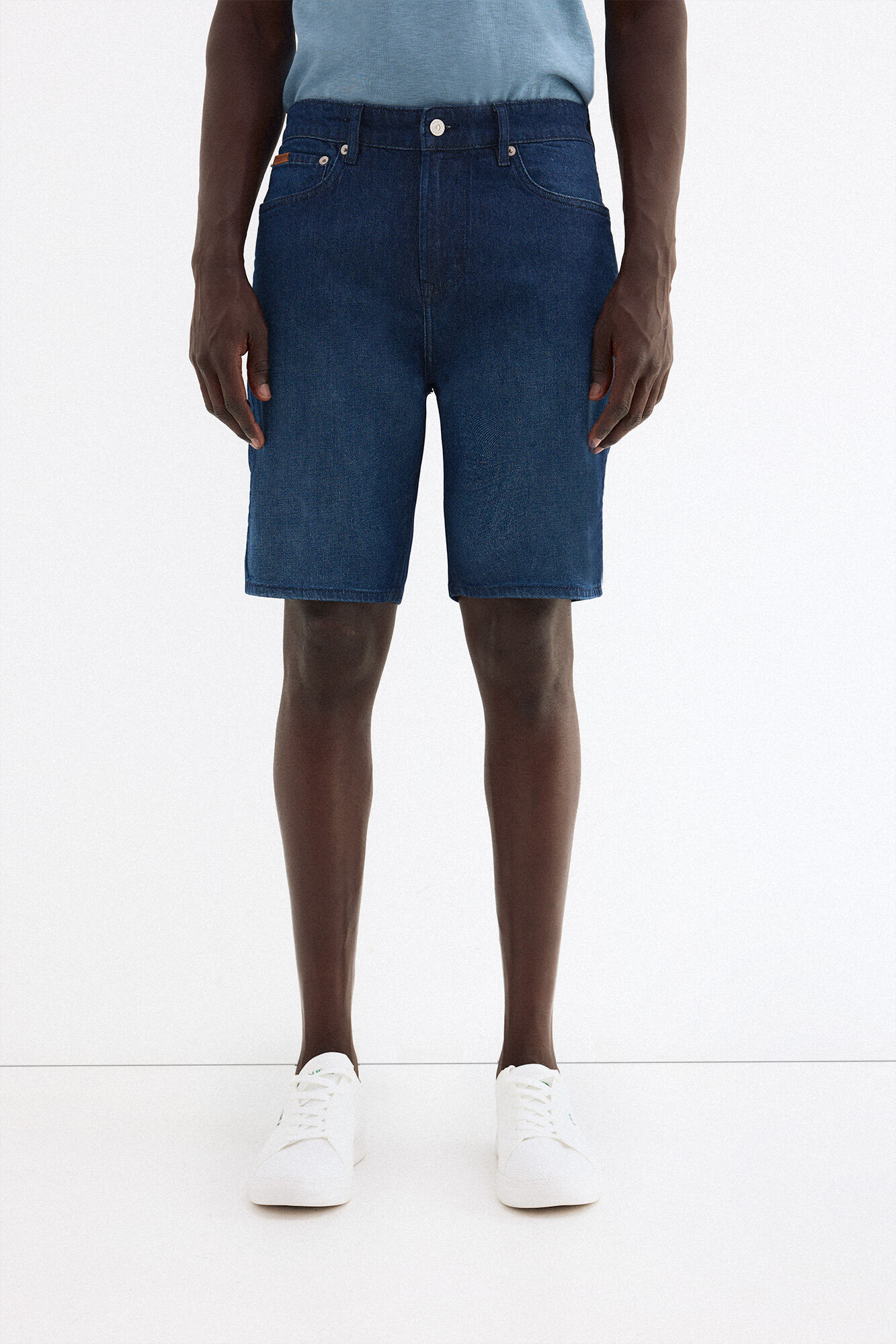 Pedro del Hierro Denim regular Bermuda shorts