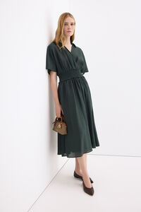 Pedro del Hierro Gathered waist detail midi dress