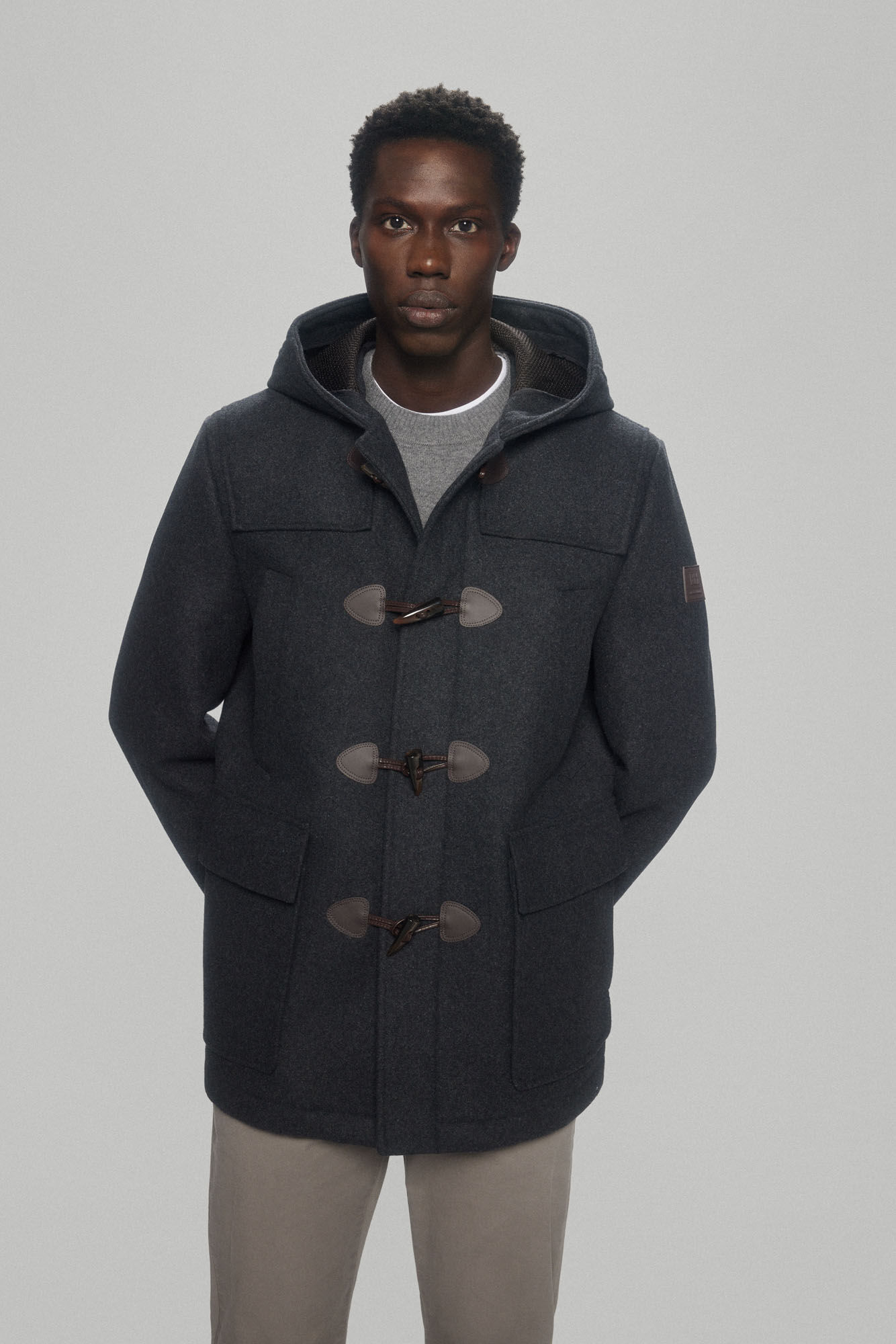 Trenca 2025 hombre gris