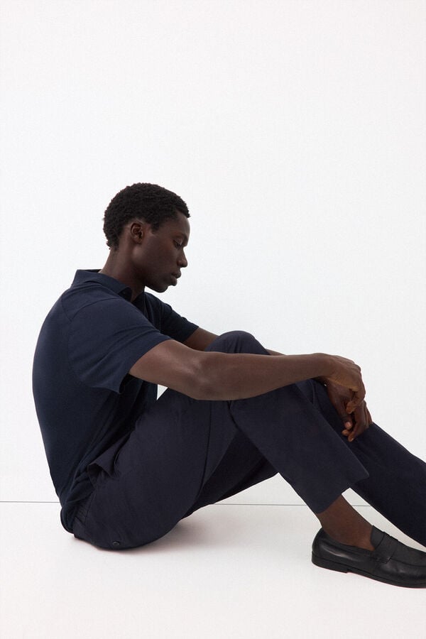Pedro del Hierro Chino popel&iacute;n t&eacute;cnico regular Azul