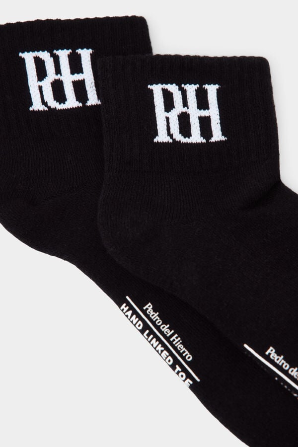 Pedro del Hierro Sport ankle sock Black