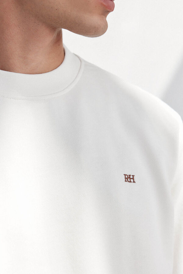 Pedro del Hierro Crew-neck sweatshirt Beige