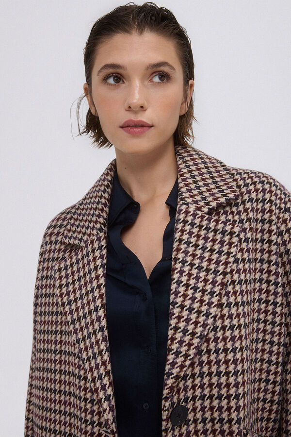 Pedro del Hierro Midi coat Brown