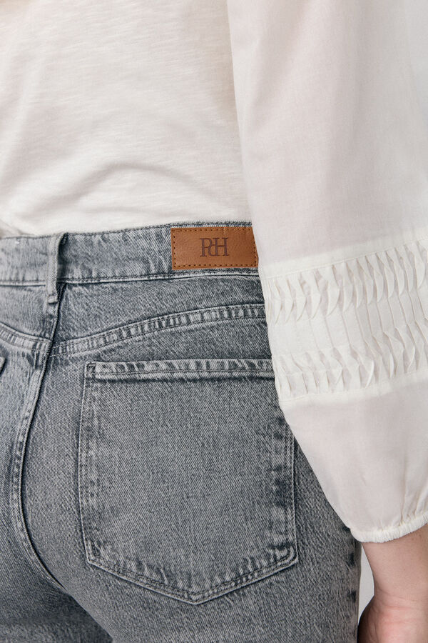 Pedro del Hierro Basic straight jeans Grey