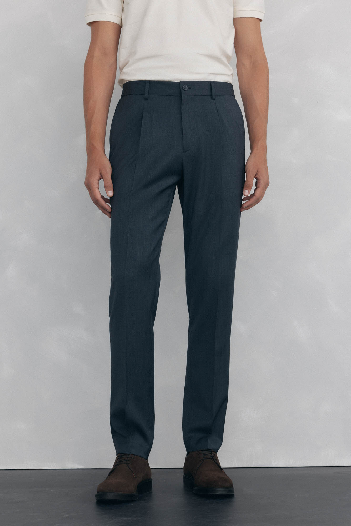 Pedro del Hierro Tapered fit chinos trousers