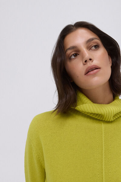 Pedro del Hierro Swan jersey with central seam Green