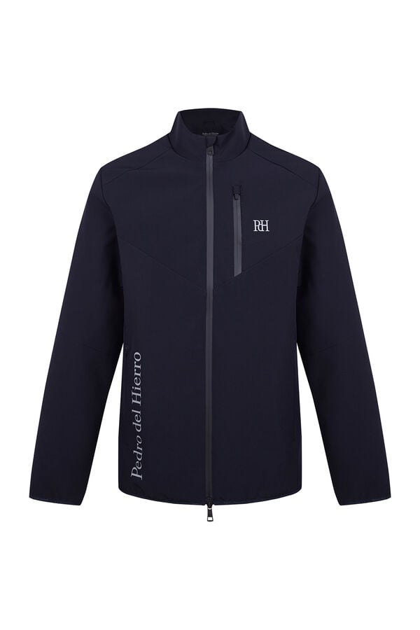 Pedro del Hierro Chaqueta lisa golf Azul