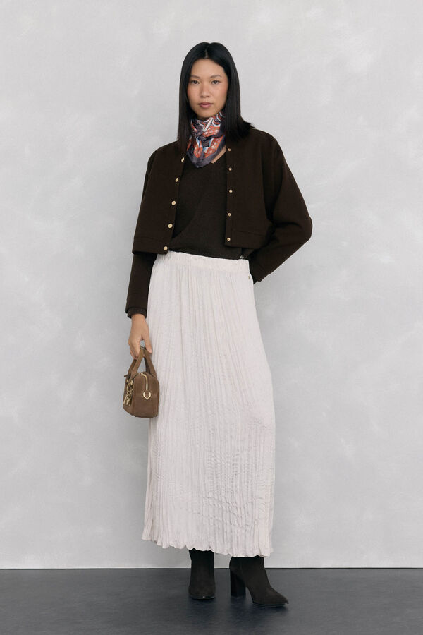 Pedro del Hierro Long-sleeved jacket Brown