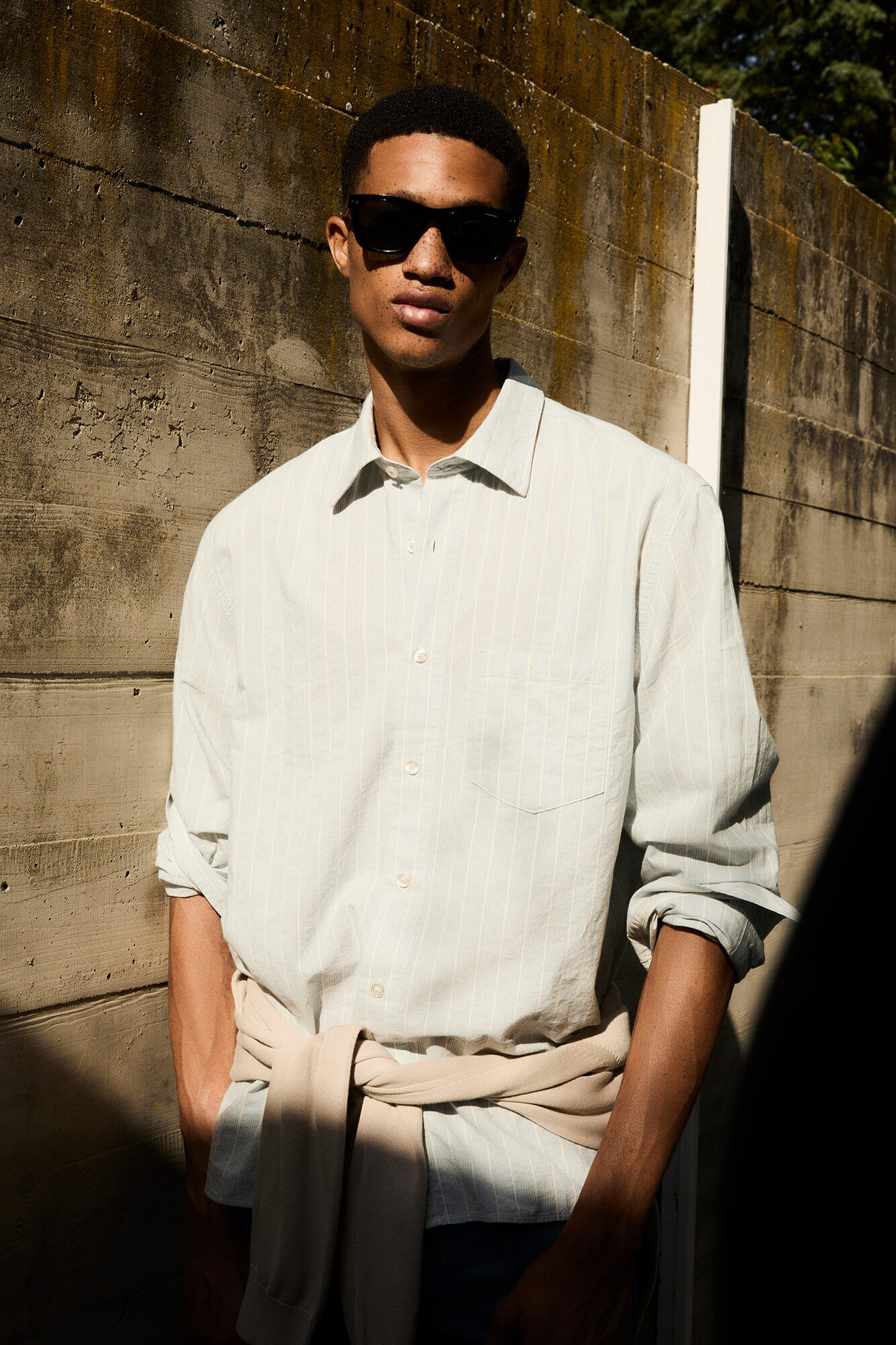 Pedro del Hierro Camisa riscas  