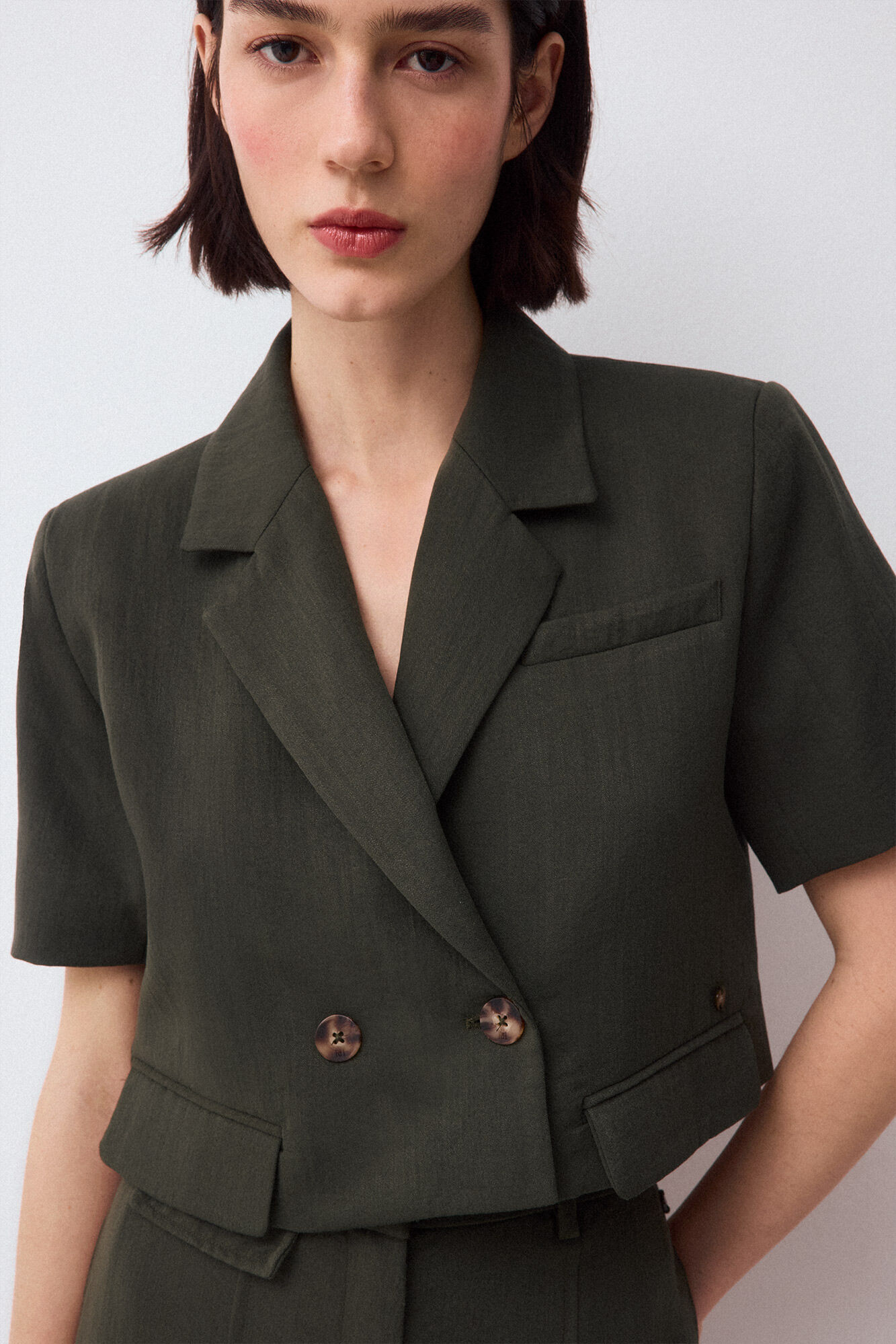 Pedro del Hierro Crop blazer
