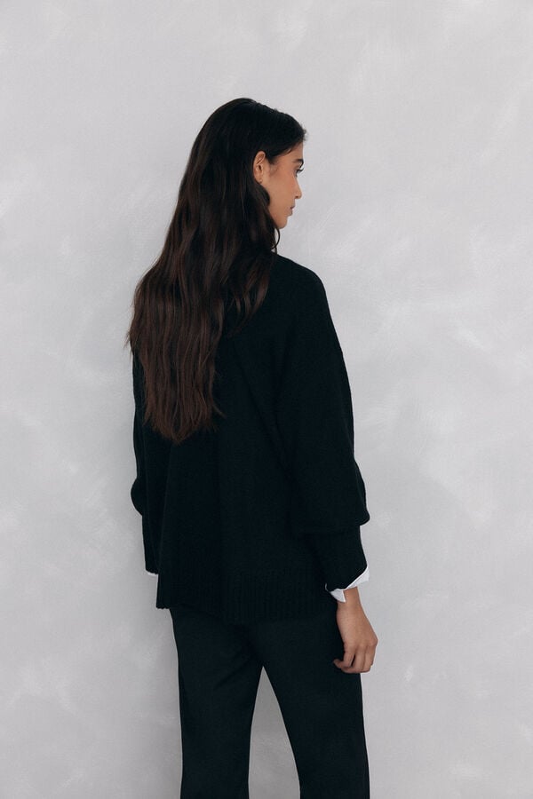 Pedro del Hierro Jersey oversize perkins Negro