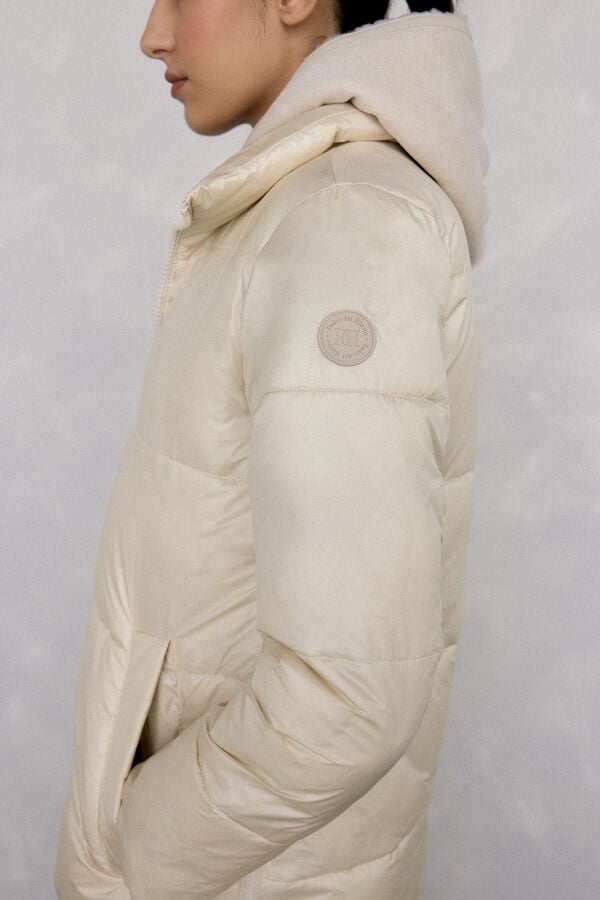 Pedro del Hierro Parka with detachable gilet Ecru