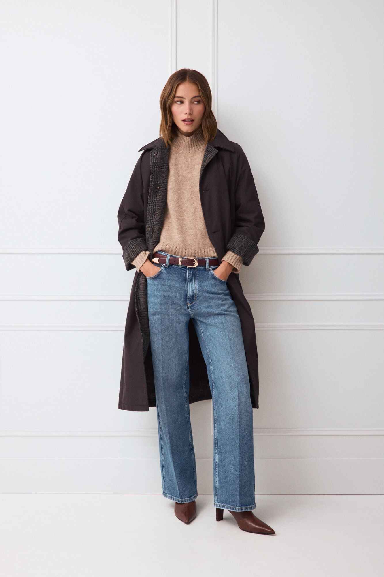 TFP by Tamara Falc&oacute; Jeans wide leg soft touch
