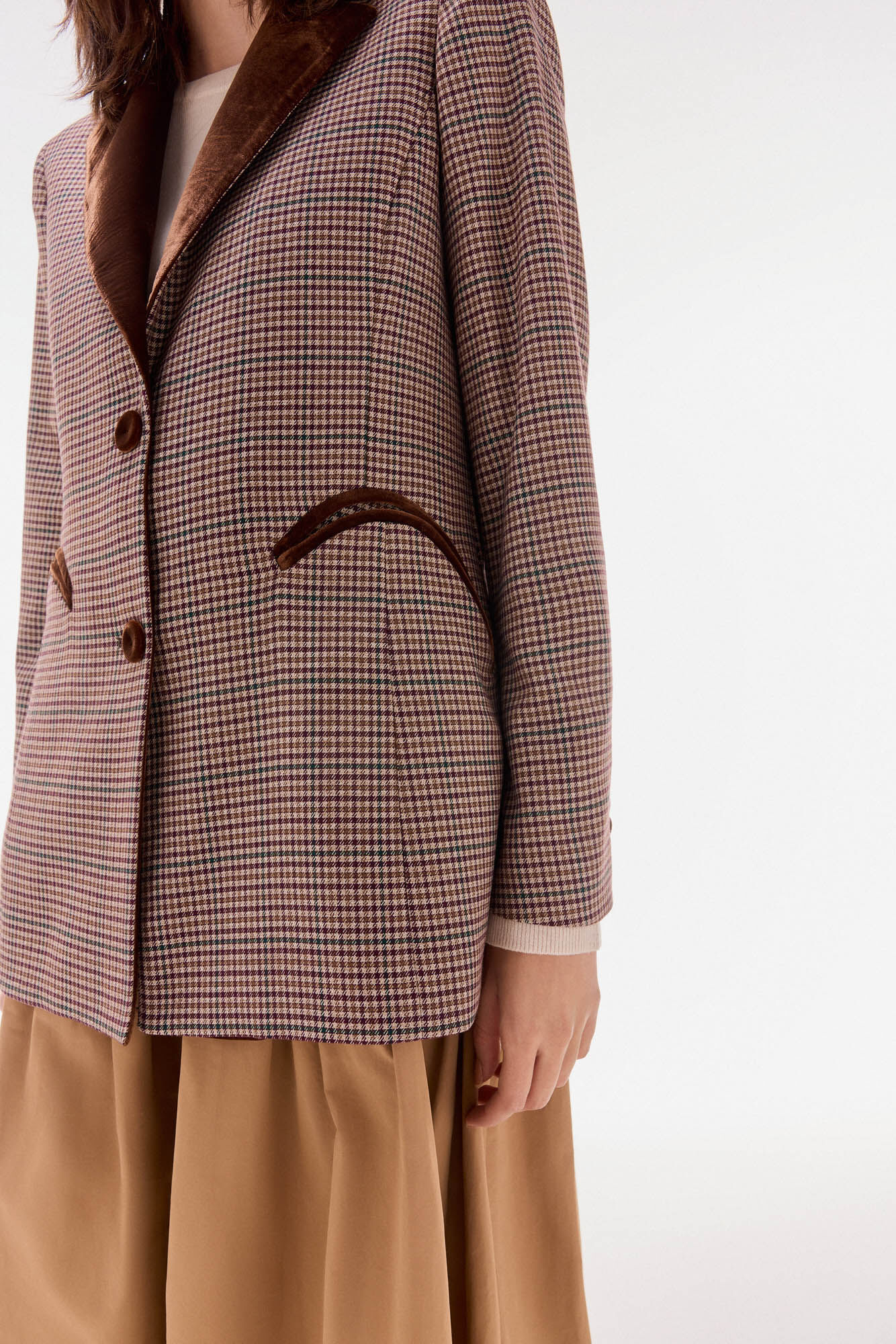 TFP by Tamara Falc&oacute; Double-breasted blazer