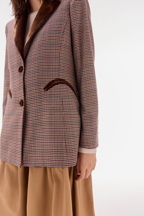 TFP by Tamara Falcó Double-breasted blazer Grey