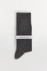 Pedro del Hierro Plain sports socks Grey