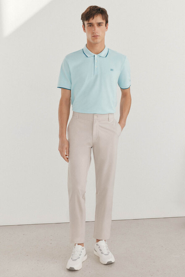 Pedro del Hierro Plain golf polo Green