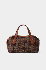 Pedro del Hierro Logo tote bag Brown