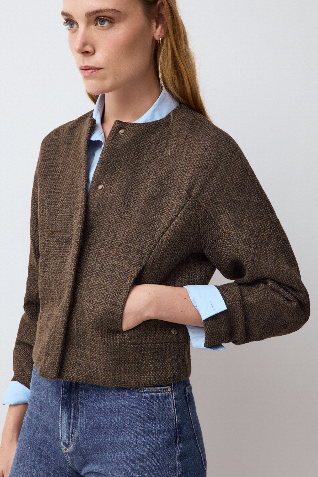 Pedro del Hierro Textured jacket