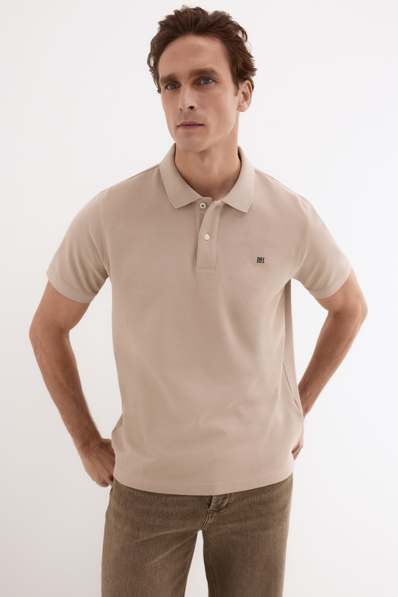 Pedro del Hierro Polo b&aacute;sico piqu&eacute;