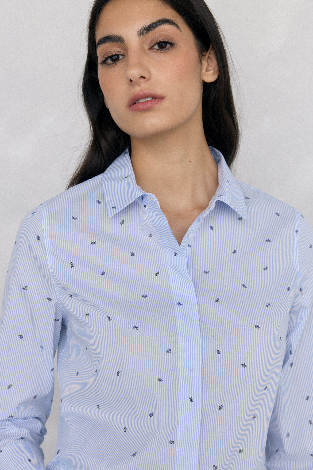 Pedro del Hierro Easy iron striped basic shirt