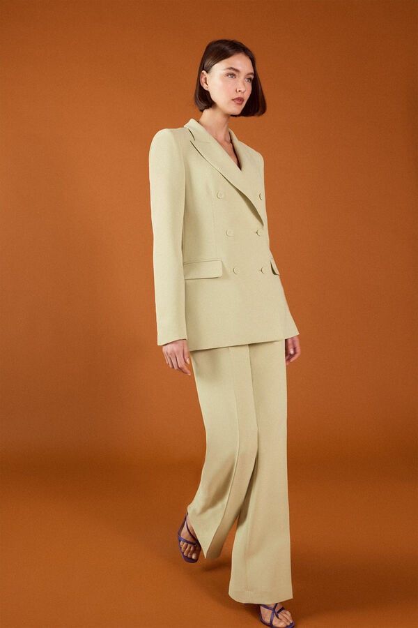 TFP by Tamara Falc&oacute; Tailored trousers Green