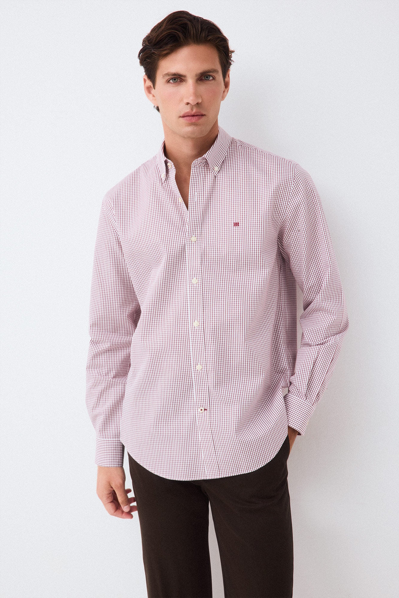 Pedro del Hierro Plaid shirt