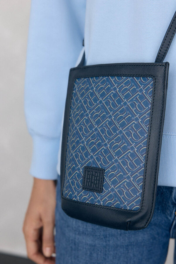 Pedro del Hierro Bolso móvil con asa ajustable Azul
