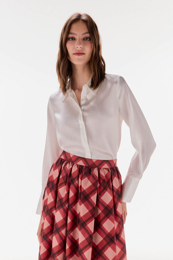 TFP by Tamara Falcó Camisa seda Crudo