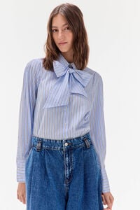TFP by Tamara Falcó Striped shirt with bow or tie