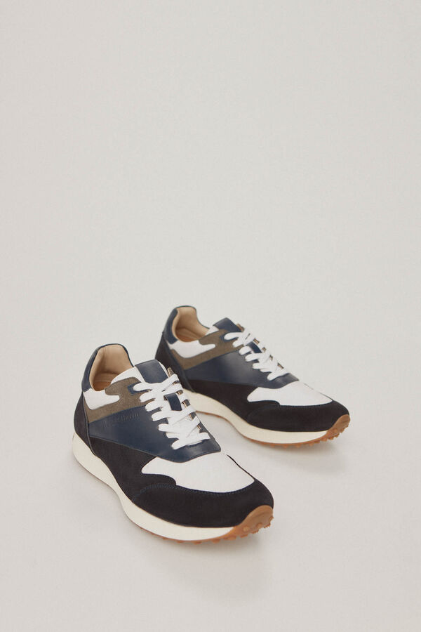 Pedro del Hierro Sneaker piso goma Azul