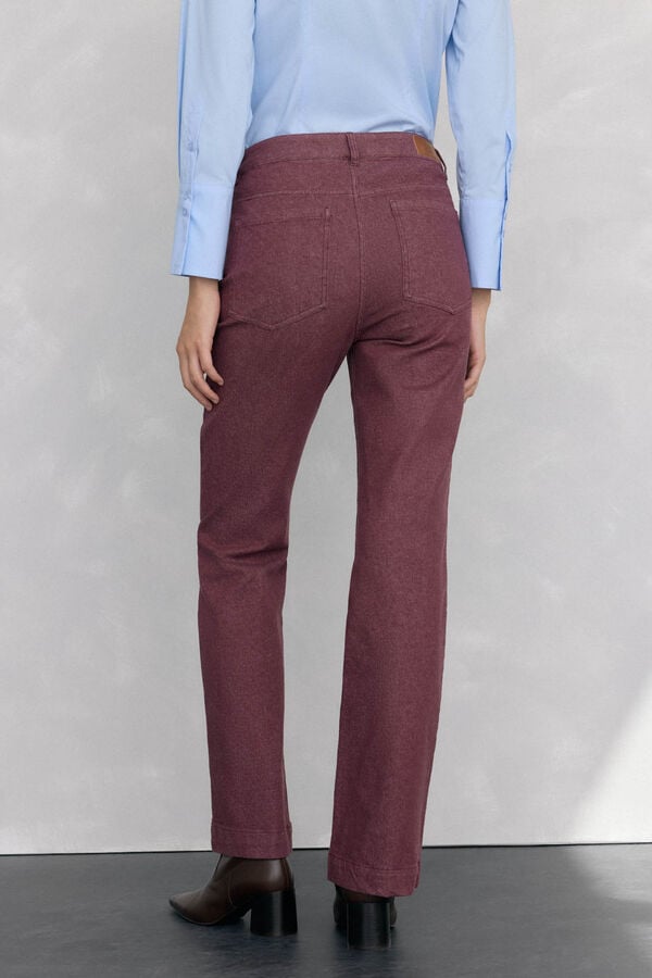 Pedro del Hierro Jeans stove pipe basic Burgundy