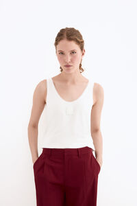 Pedro del Hierro V-neck vest top