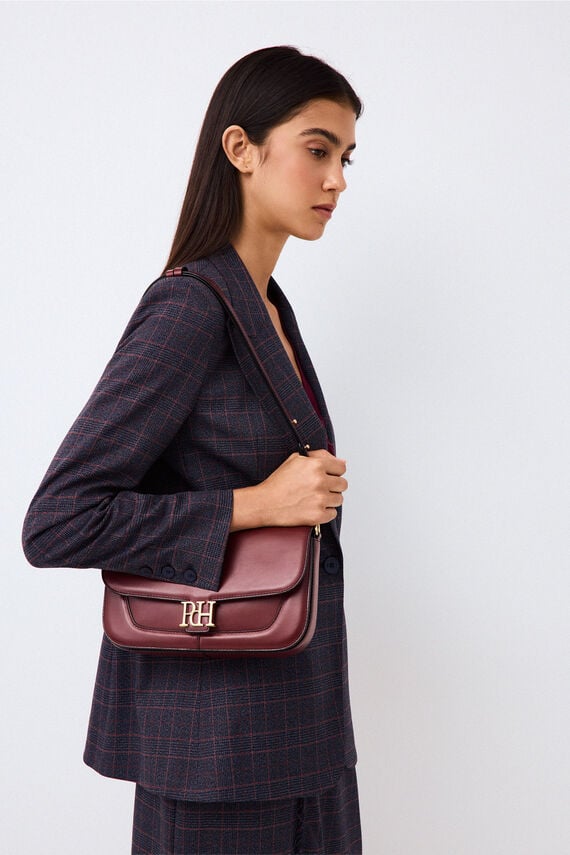 Bolso bandolera multiposición piel