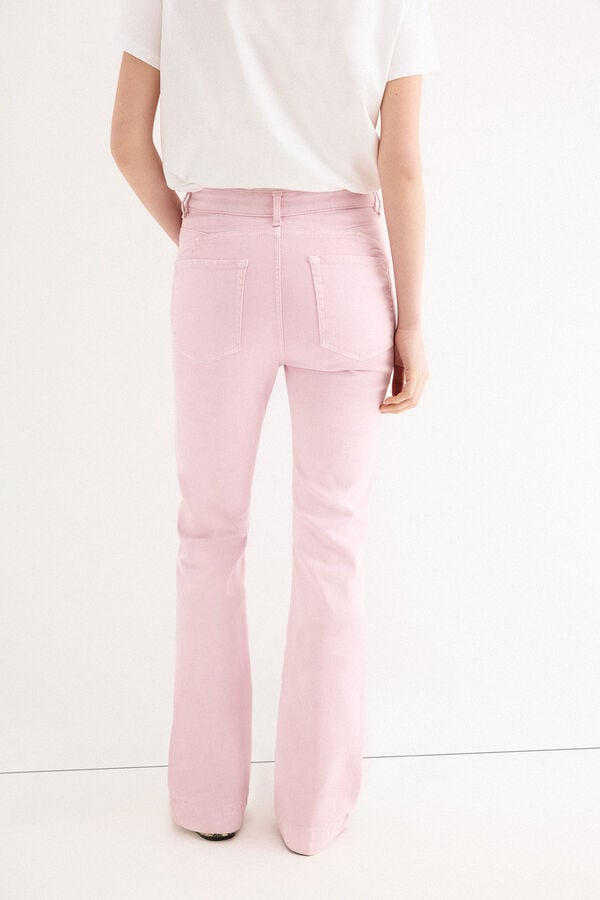 Pedro del Hierro Push up flare jeans Pink