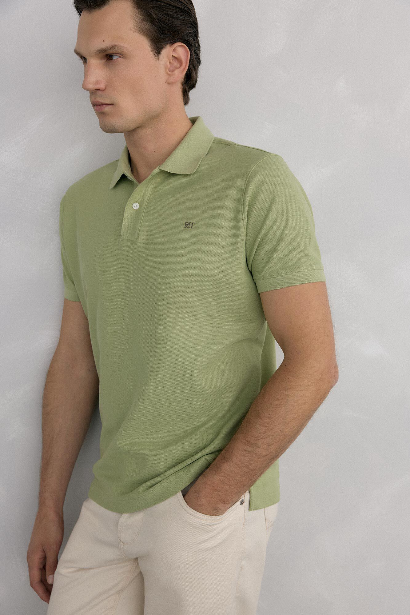 Pedro del Hierro Basic piqu&eacute; polo shirt