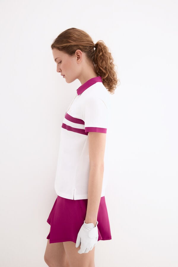 Pedro del Hierro Polo manga curta Branco