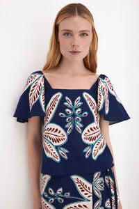 Pedro del Hierro Embroidered top
